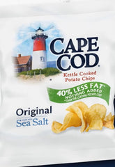 Cape Cod Original Sea Salt 40% Less Fat Kettle Cooked Potato Chips