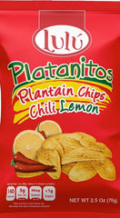 Lulú Platanitos Plantain Chips - Chili Lemon