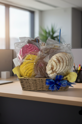 Pan Dulce Basket - Office Setting