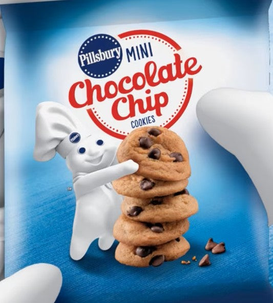Pillsbury Mini Chocolate Chip Cookies package