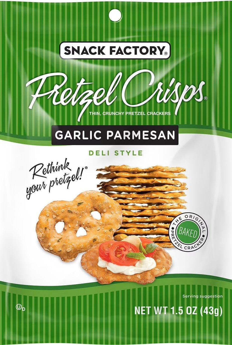 Pretzel Crisps - Garlic Parmesan