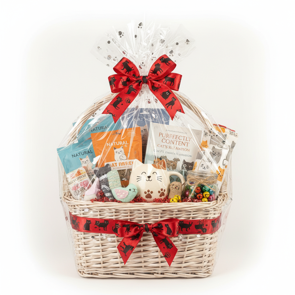 Cat Theme Basket