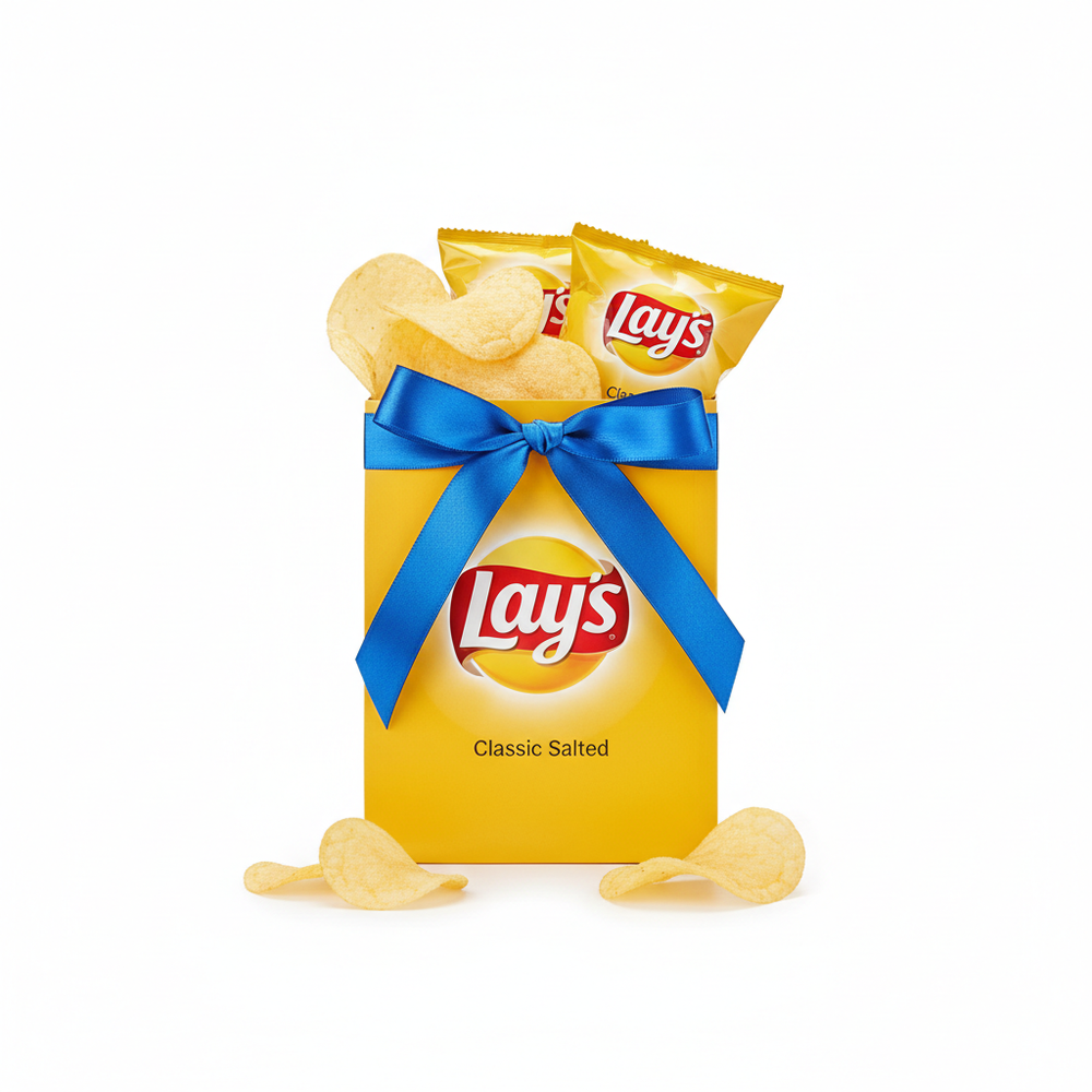 Lays chips gift bag presentation